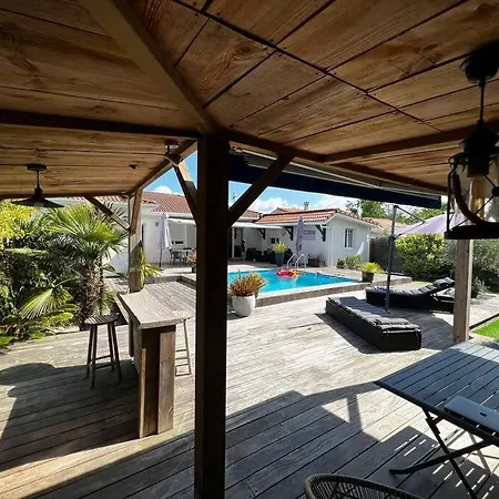Nolaene, 8-9 Pers, Piscine, Calme Et Moderne Gujan-Mestras